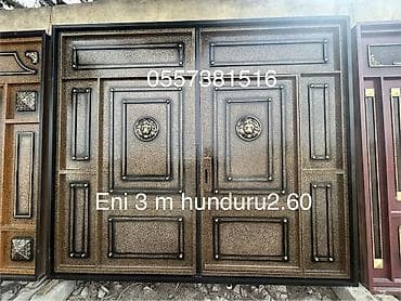 Yeni Giriş qapısı Zamok ilə, Zəmanətli, Ödənişli quraşdırma, Ödənişli çatdırılma, Rayonlara çatdırılma