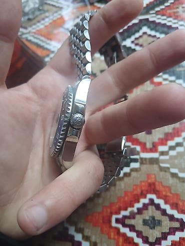 telofon saat: Qol saatı, Rolex, rəng - Qara — 4