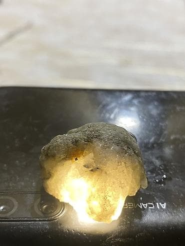 kabancik daslar: Mineral nümunəsi – şəffaf-ağ Vulkanik Dağ kristallı kvars/şəffaf daşlı — 2