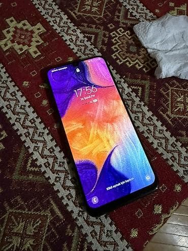 Samsung Galaxy A50, 64 GB, rəng - Qara, Barmaq izi