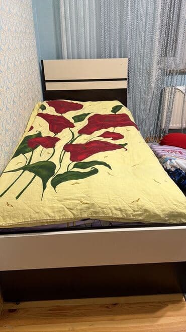 Спальные гарнитуры: Односпальная кровать — 2