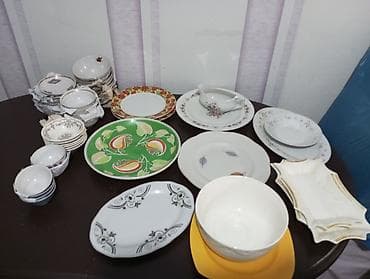 saxsı qablar satışı: Nahar dəsti — 1