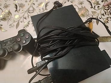 ps4 2 tb: Sony PlayStation 2 Slim komplekti 13 ədəd oyun diski var (cıziğ — 1