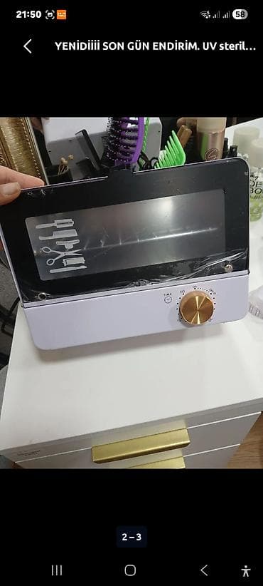 UV sterilizator qurğusu – SKME UV-600 - Təyinat: bərbərxana, peşəkar