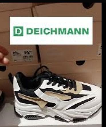 Unisex idman ayaqqabısı – Graceland (Deichmann) - Rəng: ağ-qara və — 8