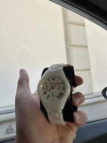 armani canta: Yeni, Qol saatı, Emporio Armani, rəng - Ağ — 2