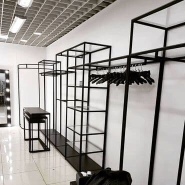 открытая вешалка для одежды: Açıq dolab vitrini, Yeni, Pulsuz çatdırılma — 5