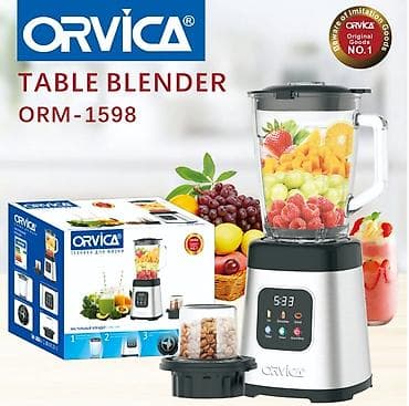 blendirler: Blender kokteyl - Güclü stasionar blender, toxunma paneli və — 2