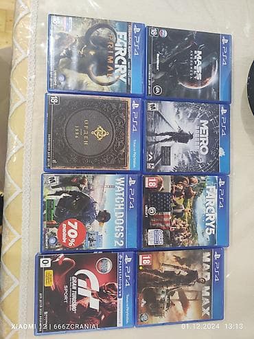 Retro - 30 m Farcry 5 - 35 m Mad Max - 30 m Farcry Primal - 30 m The