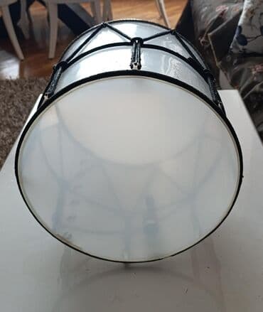 toy nağarası: Akrildən şəffaf korpuslu nağara (baraban) - Korpus: şəffaf akril — 3