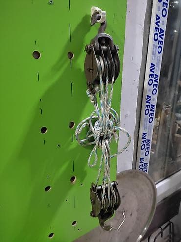 Ручные механические инструменты: Çoxməftilli blok-talay sistemi (ipli qaldırıcı) Sovetin.evelkilerden — 1