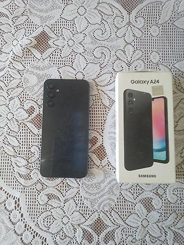 a24: Samsung Galaxy A24 4G, 128 GB, rəng - Qara, Face ID — 2