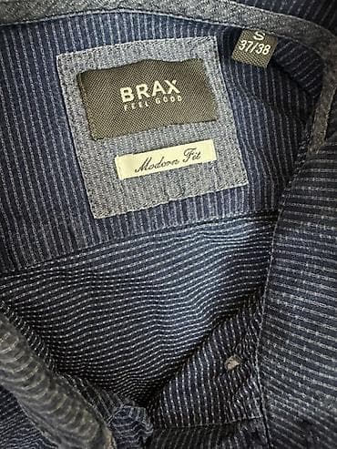 Kişi geyimləri: Köynək, S, rəng - Mavi — 2