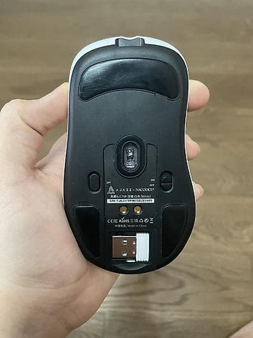 modem optik: AJAZZ (AJ179 p) simsiz oyun siçanı – qutu və aksesuarları ilə — 4