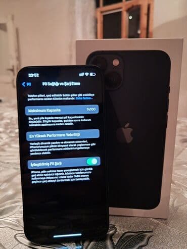 ucuz modem: IPhone 13, 128 ГБ, Черный, Face ID — 2