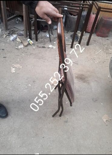 stol və stul dəstləri: Yeni, Sadə stul, Taxta, Azərbaycan — 15