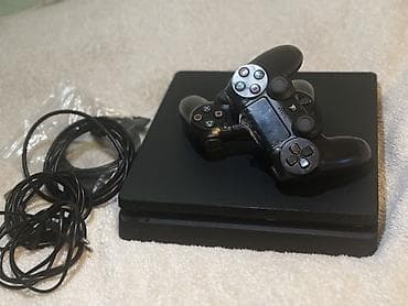 пс 4: PlayStation 4 Slim oyun konsolu paketi - Model: PS4 Slim (qara rəng) — 5