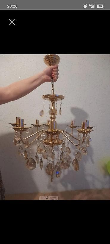 Çılçıraq, 6 lampa, Metal lalafo.az -da Çılçıraq, 6 lampa, Metal