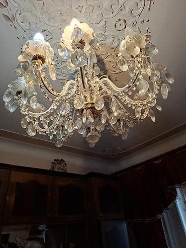 Çılçıraq, 10 və daha çox lampa, Xrustal lalafo.az -da Çılçıraq, 10 və daha çox lampa, Xrustal