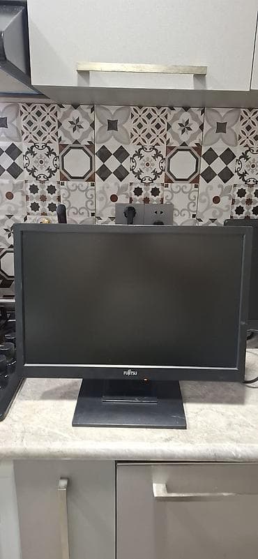 hp komputer: HP və Fujitsu 18.5" LCD monitorlar (2 ədəd) 2ededi HP W1972a - Ekran — 5