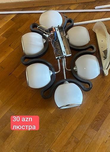 lustur 2019: Çılçıraq, 5 lampa, Metal — 1