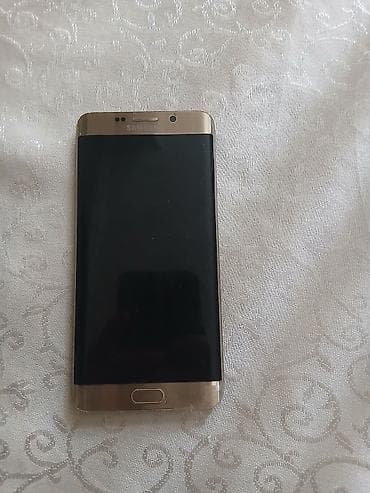 samsung c: Samsung Galaxy S6 Edge, rəng - Qızılı, Barmaq izi — 1