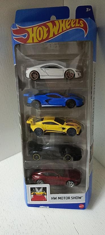 Hot Wheels – HW Motor Show 5-li dəst Məhsul təsviri: - Brend: Hot