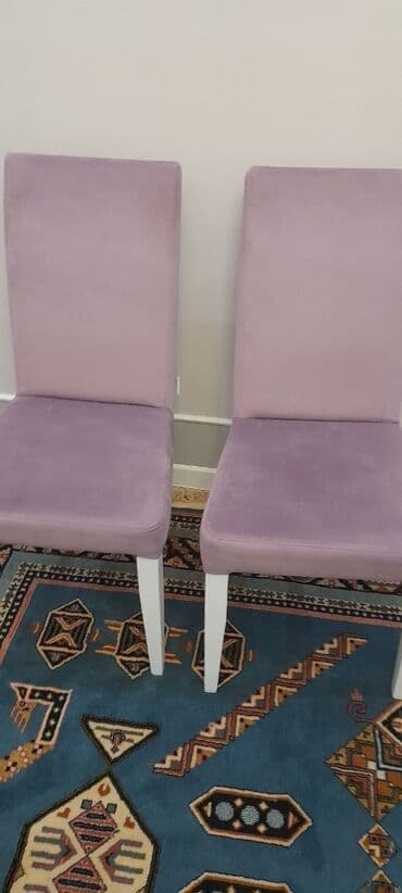 köhnə stullar: Qonaq otağı üçün, İşlənmiş, Qatlanmayan, Stul — 2