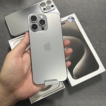 IPhone 15 Pro, 256 GB, Natural Titanium, Face ID