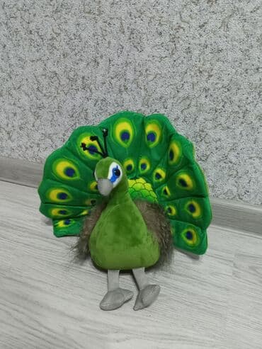 dovşan oyuncaq: Dinozavr ~35 sm Ördək ~25 sm Tovuz quşu ~ 20sm Tutuquşu ~ 20 sm — 3