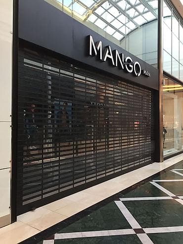 Крепежные изделия: Mağaza vitrinləri üçün perforasiya olunmuş alüminium/poçt polad jalüz — 2