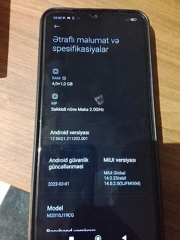 xiaomi buds 5 pro: Poco M3, 64 GB, rəng - Qara, Barmaq izi — 7