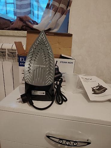 xiaomi note 9 s: ELOEX ET-SI500 buxarlı ütü Ev hədiyyəsi olaraq alınıb, yenidir — 1