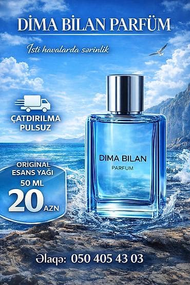 ideal.az parfum: Məhsul: Seçilmiş ətirlər kolleksiyası - Dima Bilan Parfüm – isti — 1