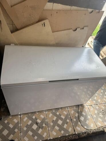 et çeken maşın: Üstdən açılan dondurucu (sənduqə tipli) - Rəng: ağ - Brend: MİDEA — 1