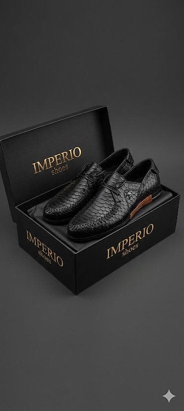 Klassik kişi ayaqqabısı — təmiz dəri, rahat - Brend: IMPERIO shoes