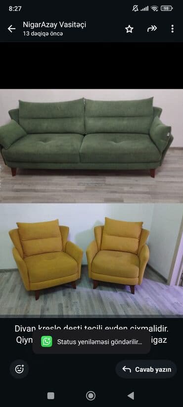 Divan, 2 kreslo — 1