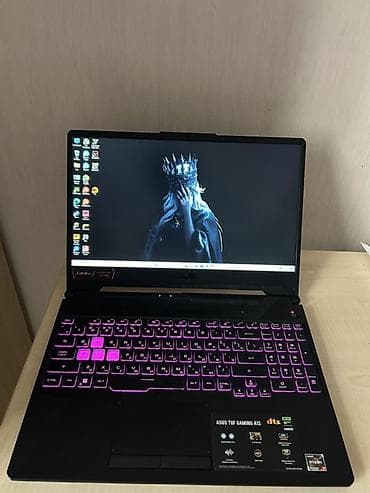 noutbuklar satisi: ASUS TUF Gaming A15 oyun noutbuku Texniki xüsusiyyətlər: Işletim — 1