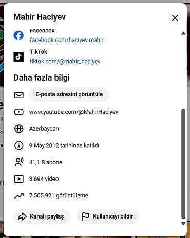 Digər biznes avadanlığı: Youtube kanalı satılır. Pul qazanma açıq və iş ortaqlığı təstiqlənmiş — 5