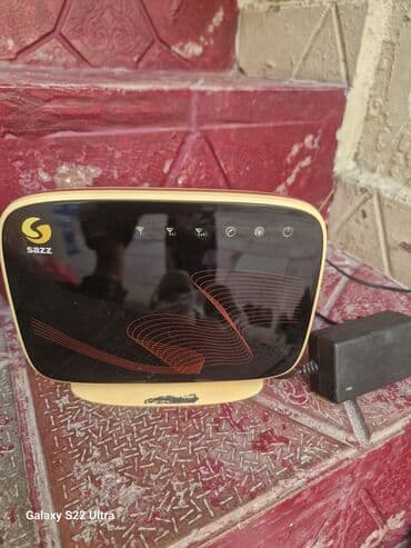 modem sazz: Sazz markalı internet routeri, kompakt dizaynı və güclü simsiz əlaqə — 1