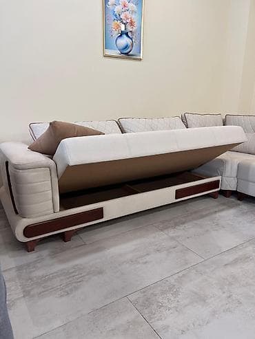 sultan divan: Künc divan, Açılan, Bazalı, Parça, Çatdırılma yoxdur — 4