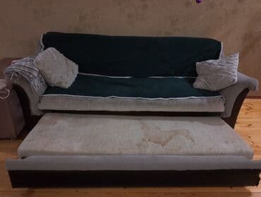 Lincoln: Диван, Б/у, Нераскладной, Без подьемного механизма, Ткань — 2