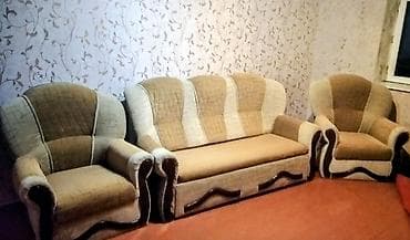 Satılır . İki kreslo bir açılıb bağlanan divan. 130 AZN lalafo.az -da Satılır . İki kreslo bir açılıb bağlanan divan. 130 AZN