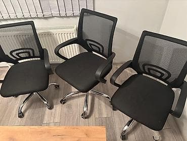 ucuz plastik: Ofis mebelləri satılır – təcili - İş masaları: 3 ədəd 1) Tünd — 4