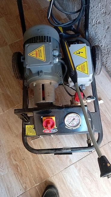 demir su cenleri: Yendi isldlmiyib Yüksək təzyiqli yuyucu aparat - Elektrik mühərrikli — 1