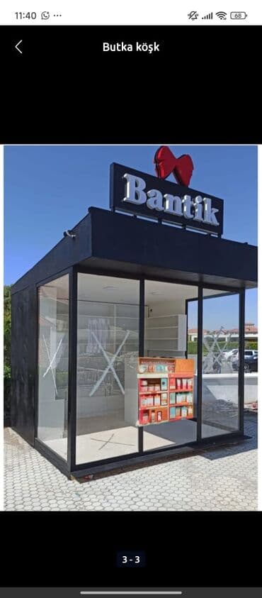 аренда плейстейшен 4: MÜHAFİZƏ BUTKALARI. ağ plastik 155X155=890 man qara şüşəli — 7