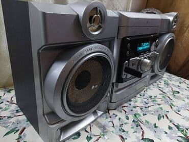 fleşkartlar qiymeti: Musiqi merkezi lg. Dvd, mp3, cd, radio,casseta, aux usb ve mikrafon — 5