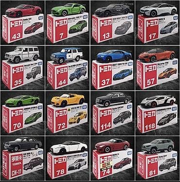 Tomy Takara Kolleksiya ucun masinlar,sifarisle getirilir Metrolara