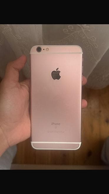 i̇phone 13 mini: IPhone 6s Plus, 16 GB, Rose Gold, Barmaq izi — 1