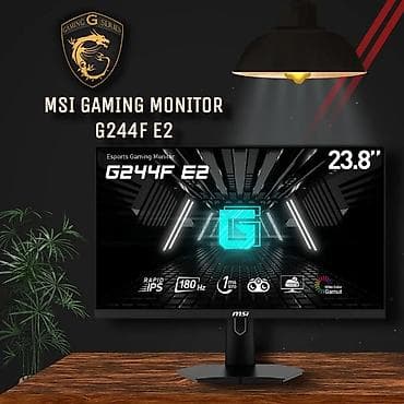 thunderbolt hdmi kabel: Monitor - MSI Gaming G244F E2 MSI-3BB4 | 180 Hz 23.8-inch FHD 1 ms | — 1